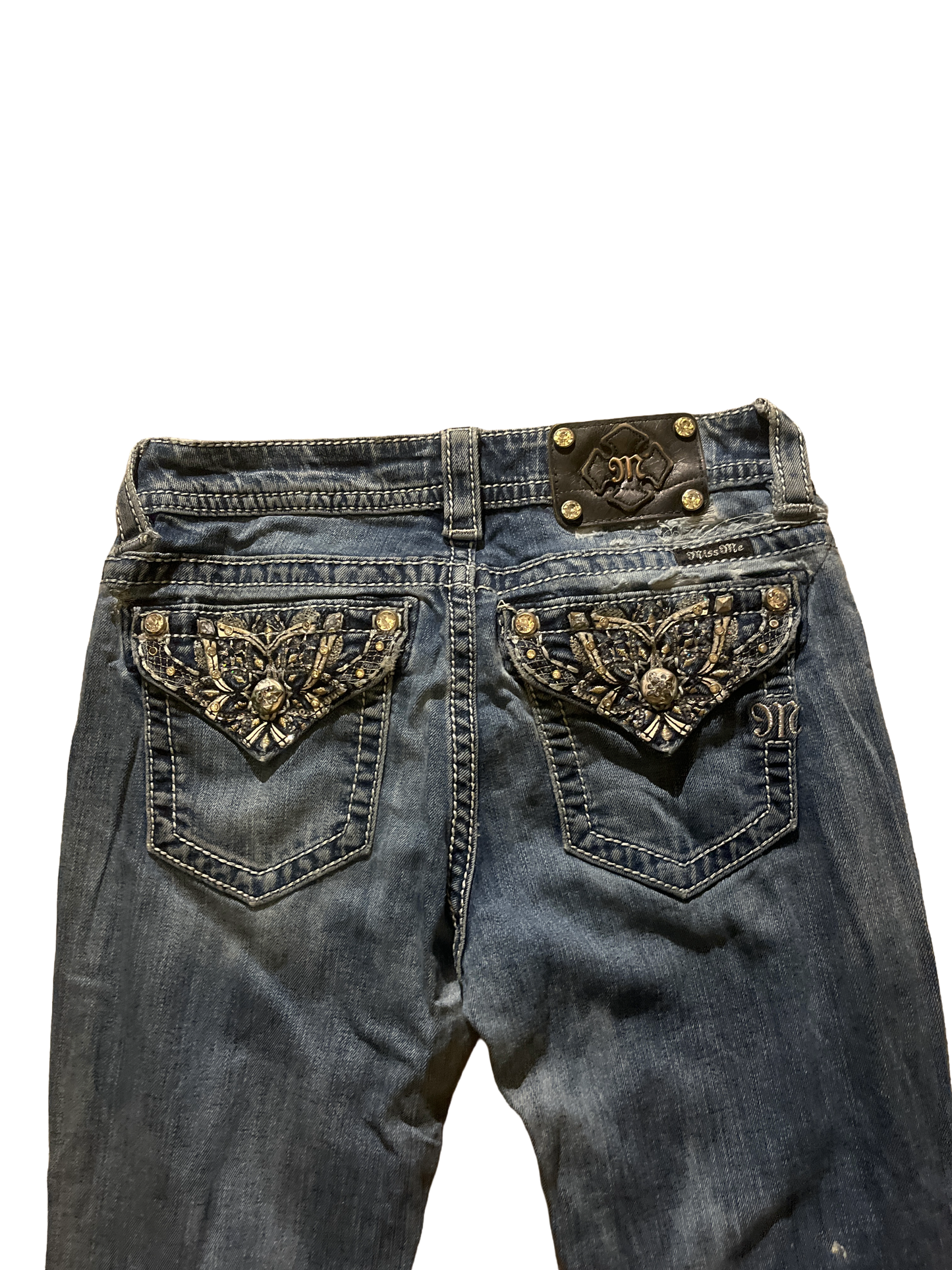 Miss Me Flare Jeans - Storlek 27 (S/M)