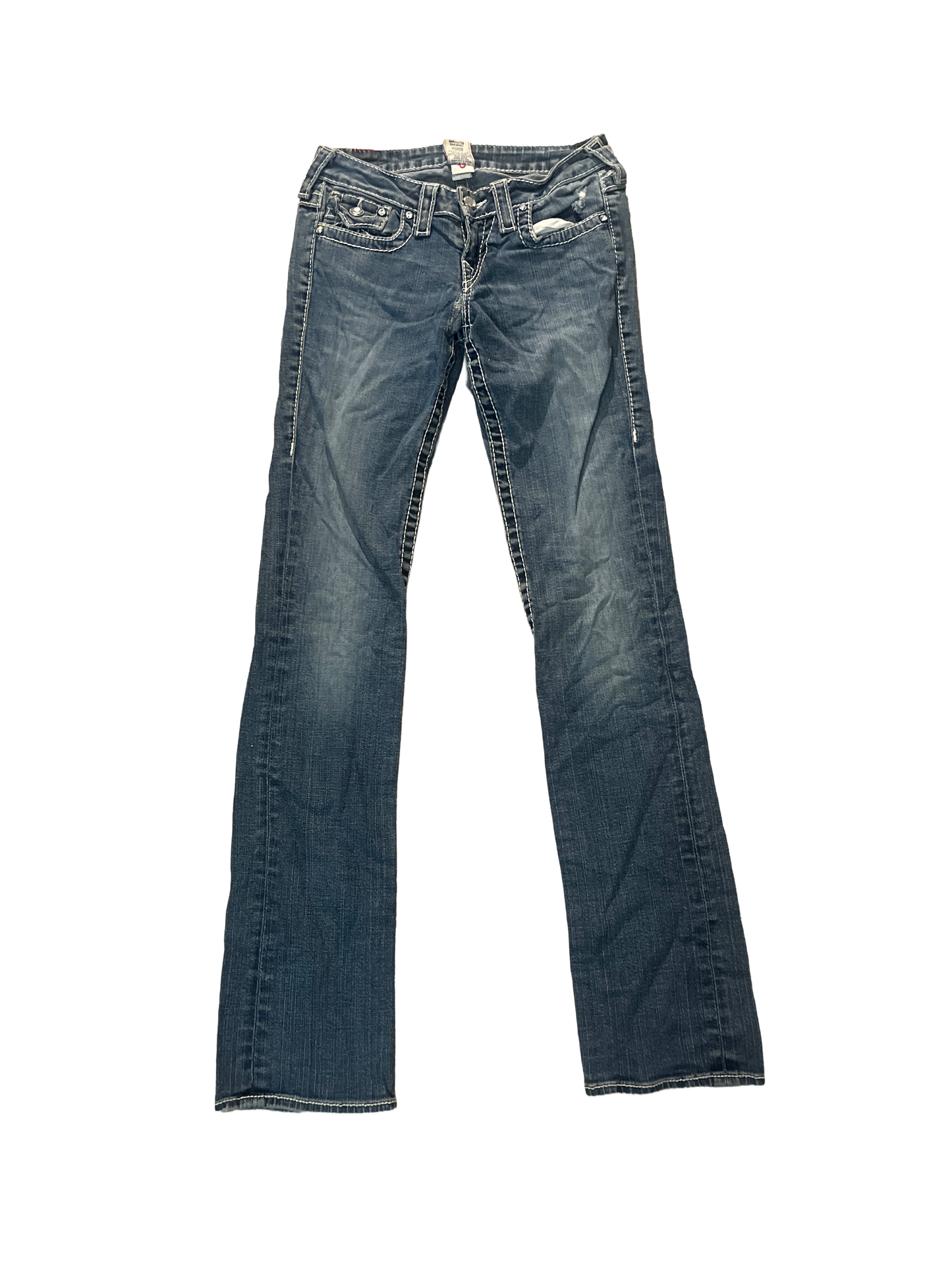 True Religion Disco Billy Big T Jeans - Storlek 26 (S)