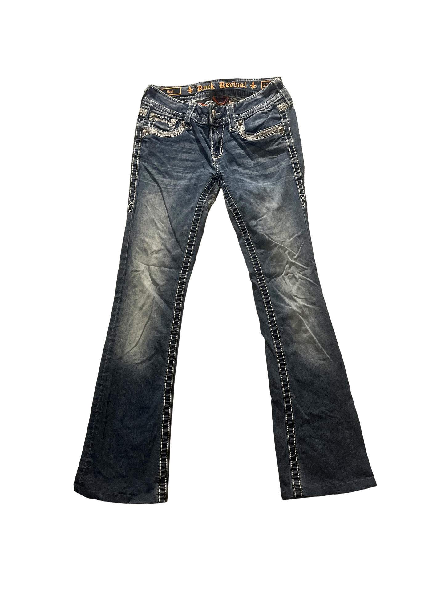 Rock Revival Flare Jeans - Storlek 27 (S)
