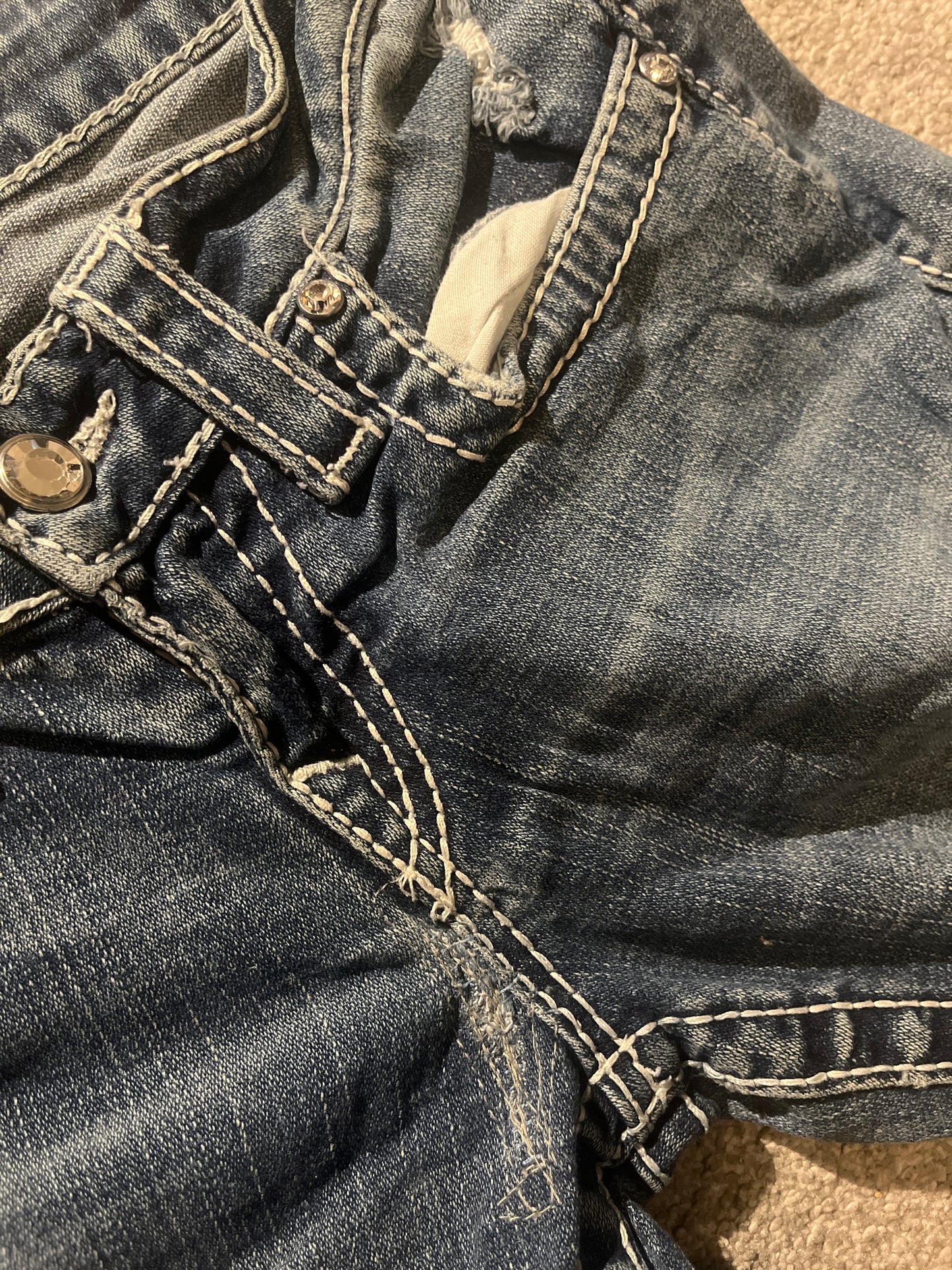 True Religion Disco Billy Big T Jeans - Storlek 26 (S)