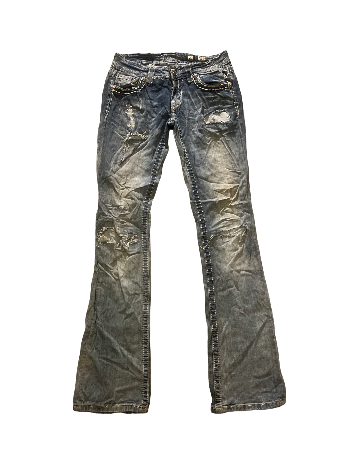 Miss Me Flare Jeans - Storlek 27 (S)