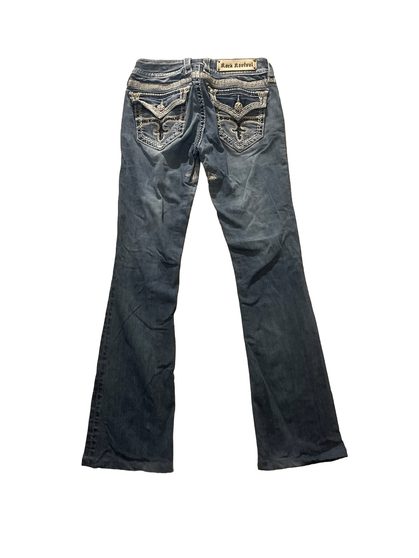 Rock Revival Flare Jeans - Storlek 27 (S)