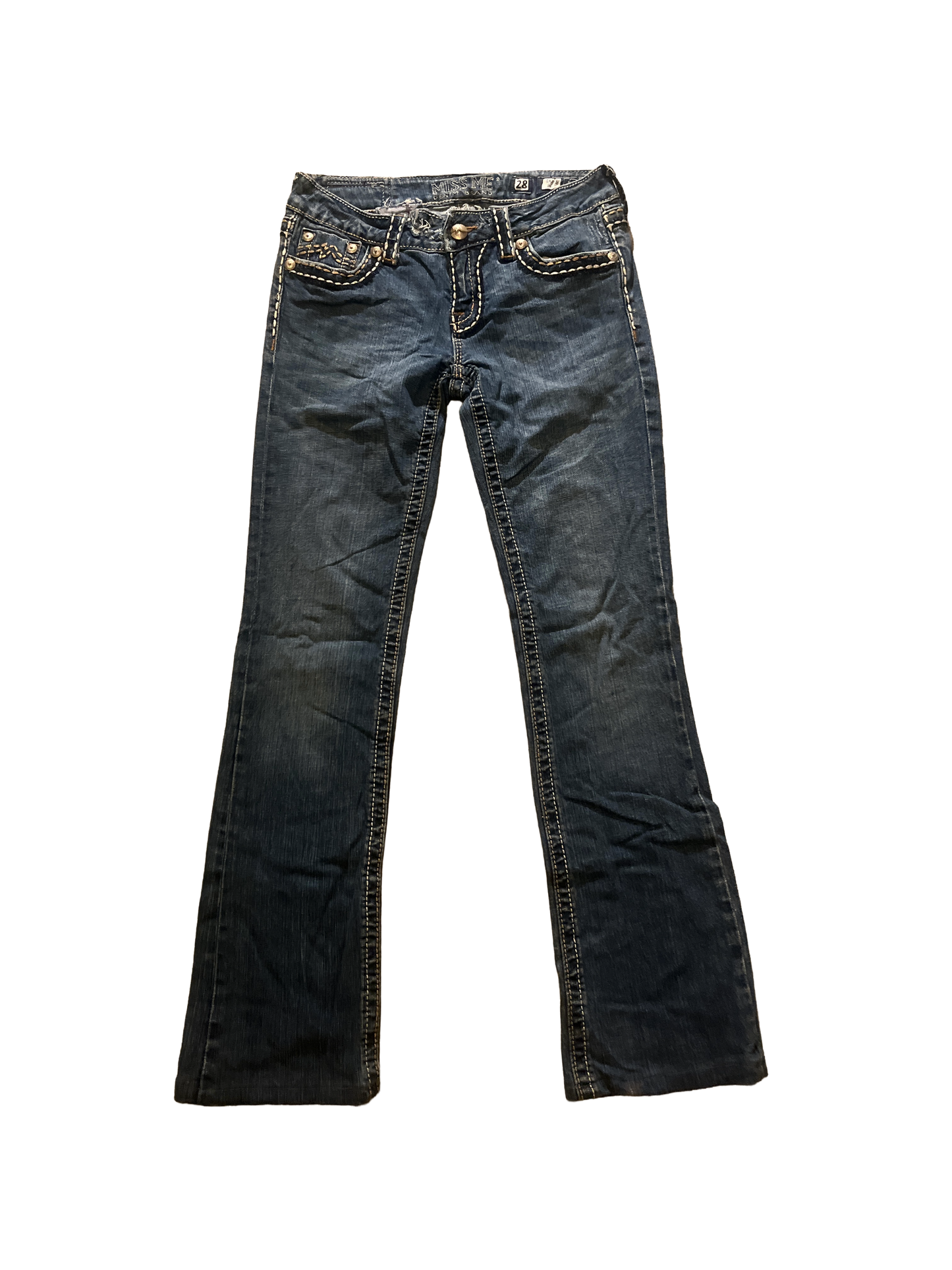 Miss Me Flare Jeans - Storlek 28 (S/M)