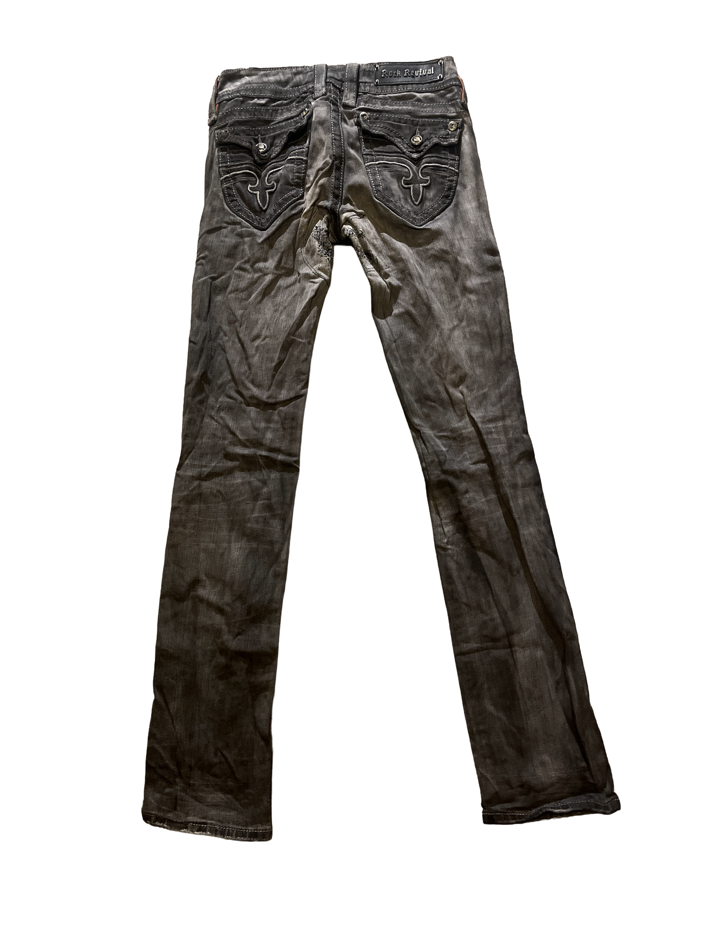 Rock Revival Straight Jeans - Storlek 29 (S)