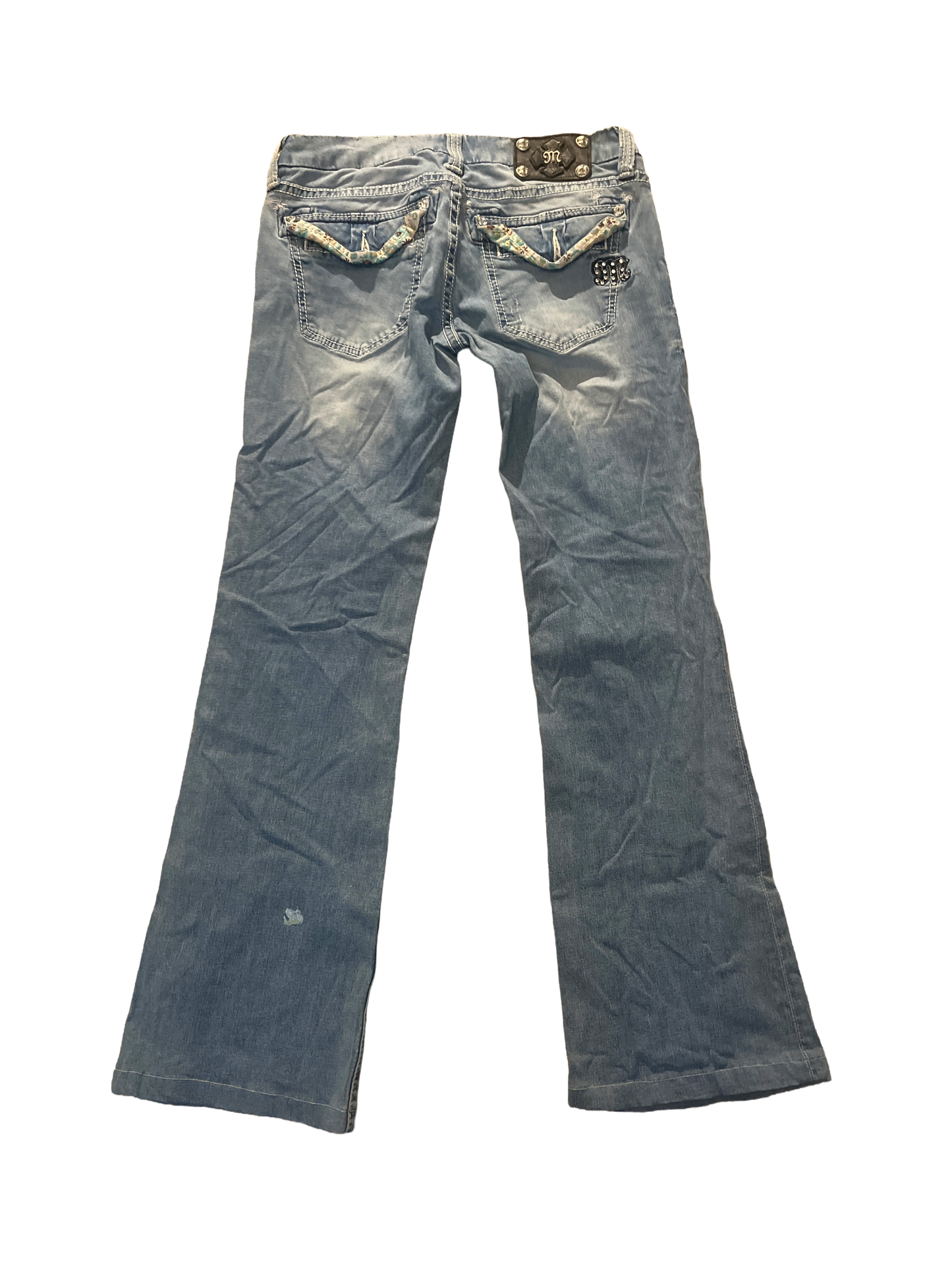 Miss Me Wide Leg Jeans - Storlek 27 (S)