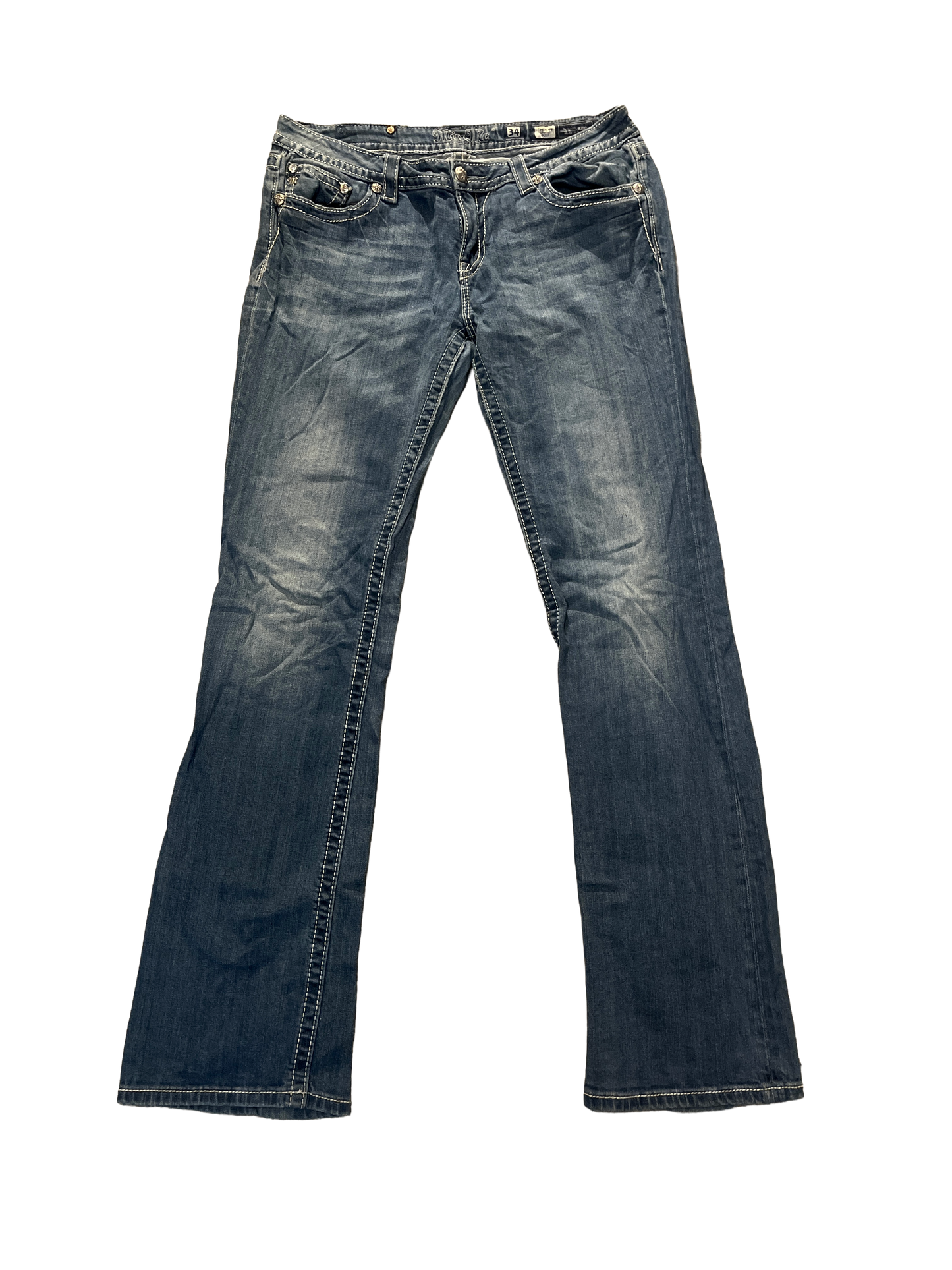 Miss Me Boot Jeans - Storlek 34 (XL)