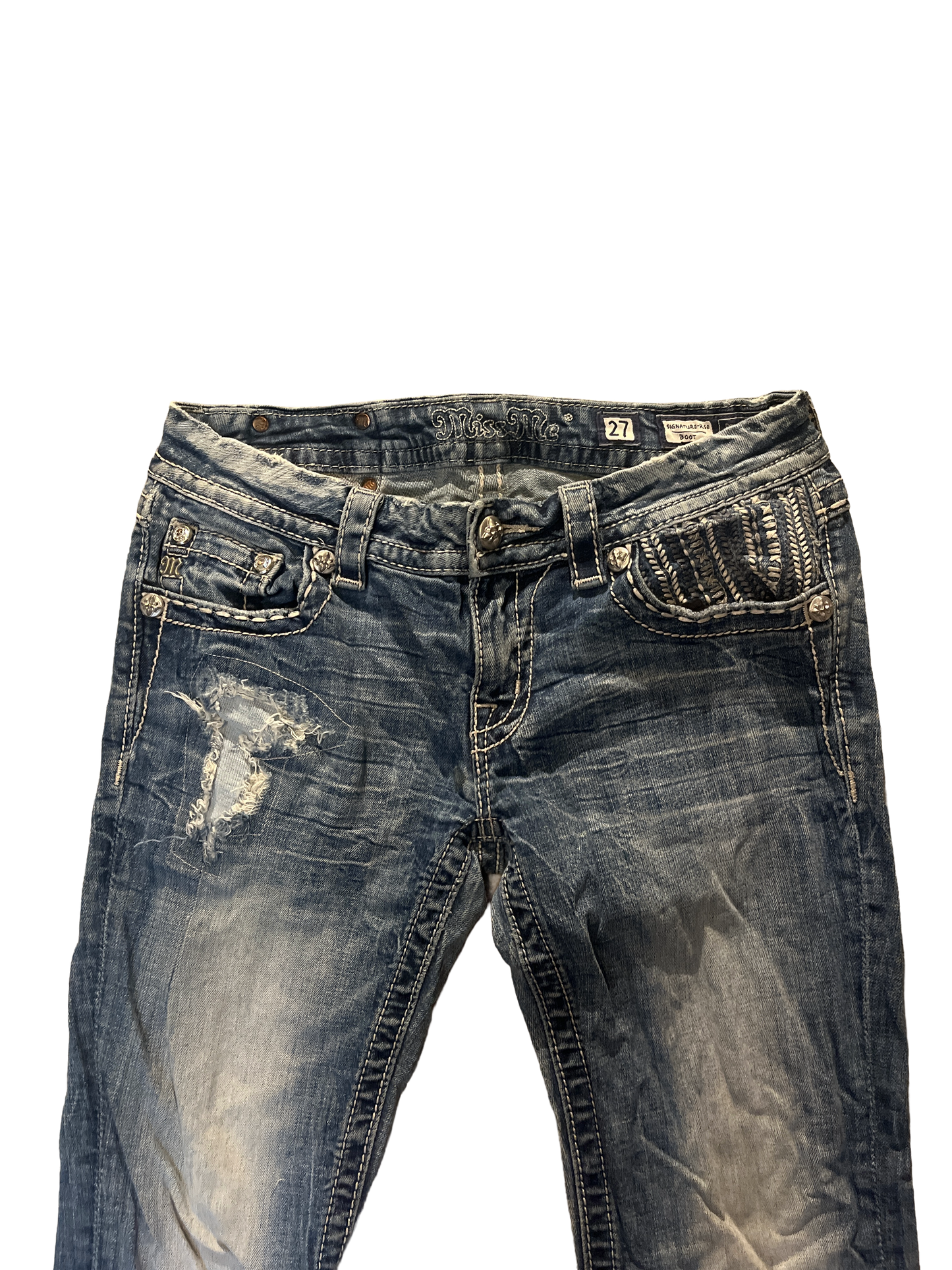 Miss Me Boot Jeans - Storlek 27 (S)