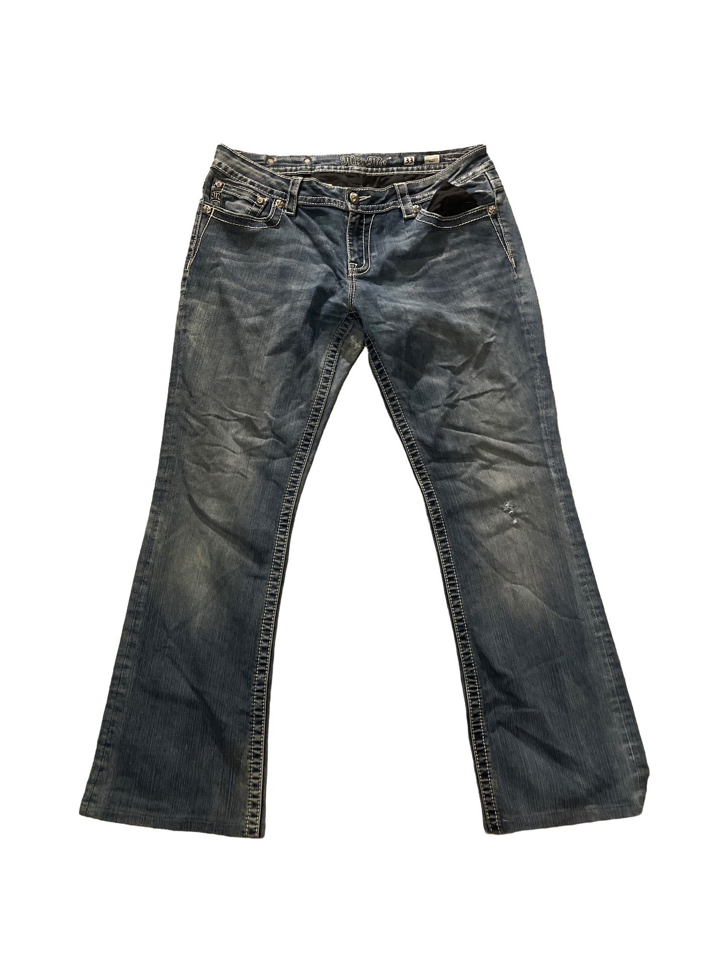 Miss Me Boot Jeans - Storlek 33 (XL)