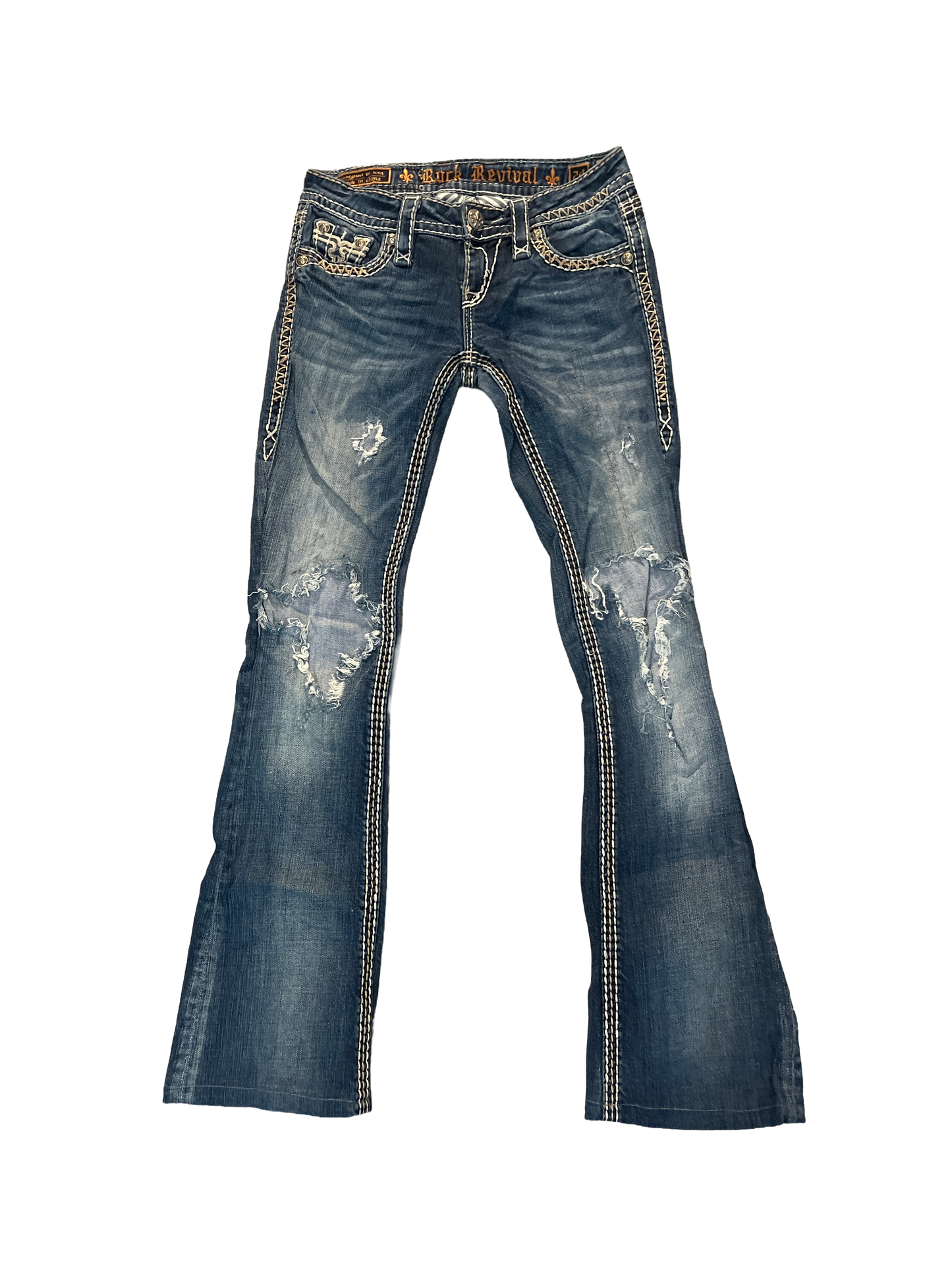 Rock Revival Boot Jeans - Storlek 24 (XS)
