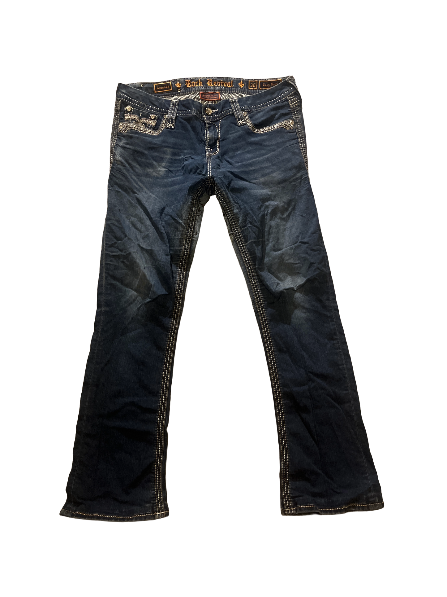 Rock Revival Easy Boot Jeans - Storlek 30 (L)