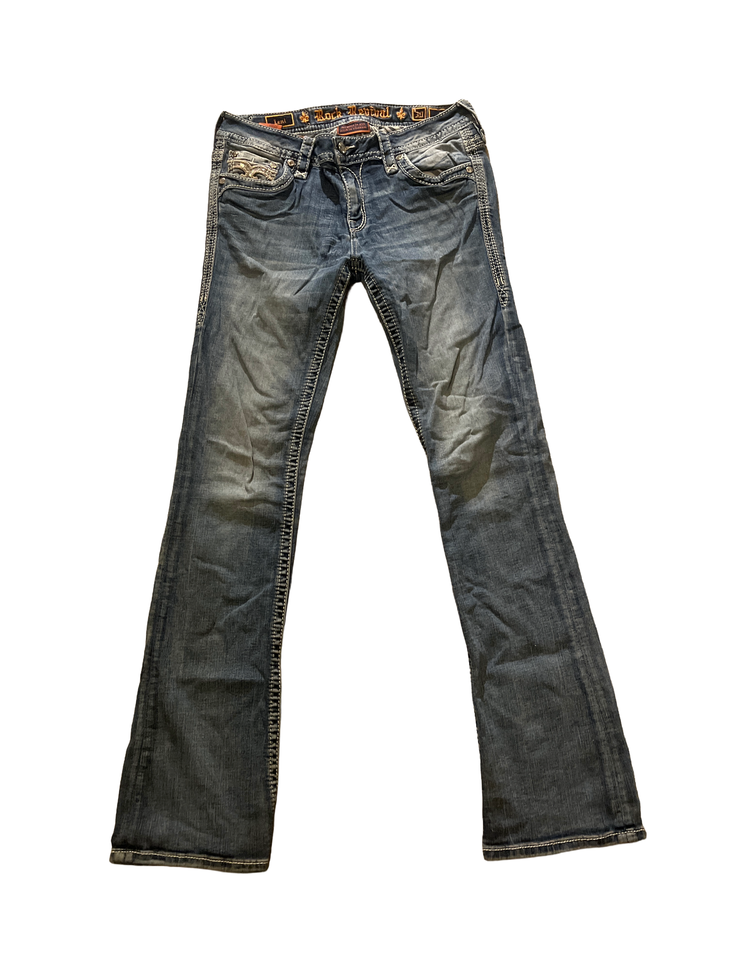 Rock Revival Boot Jeans - Storlek 30 (M)
