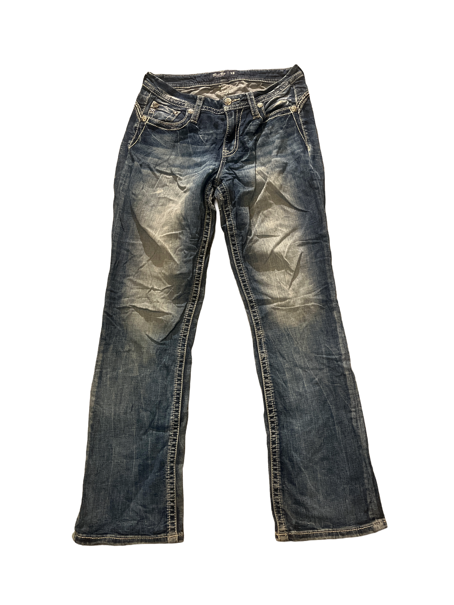 Miss Me Boot Jeans - Storlek 28 (S/M)