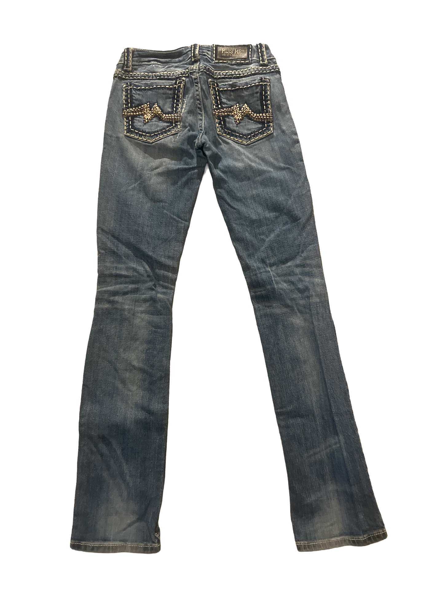 Miss Me Straight Jeans - Storlek 27 (XS)