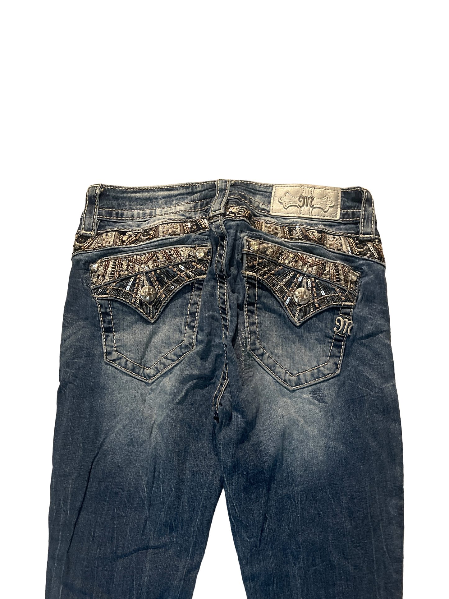 Miss Me Boot Jeans - Storlek 27 (S)