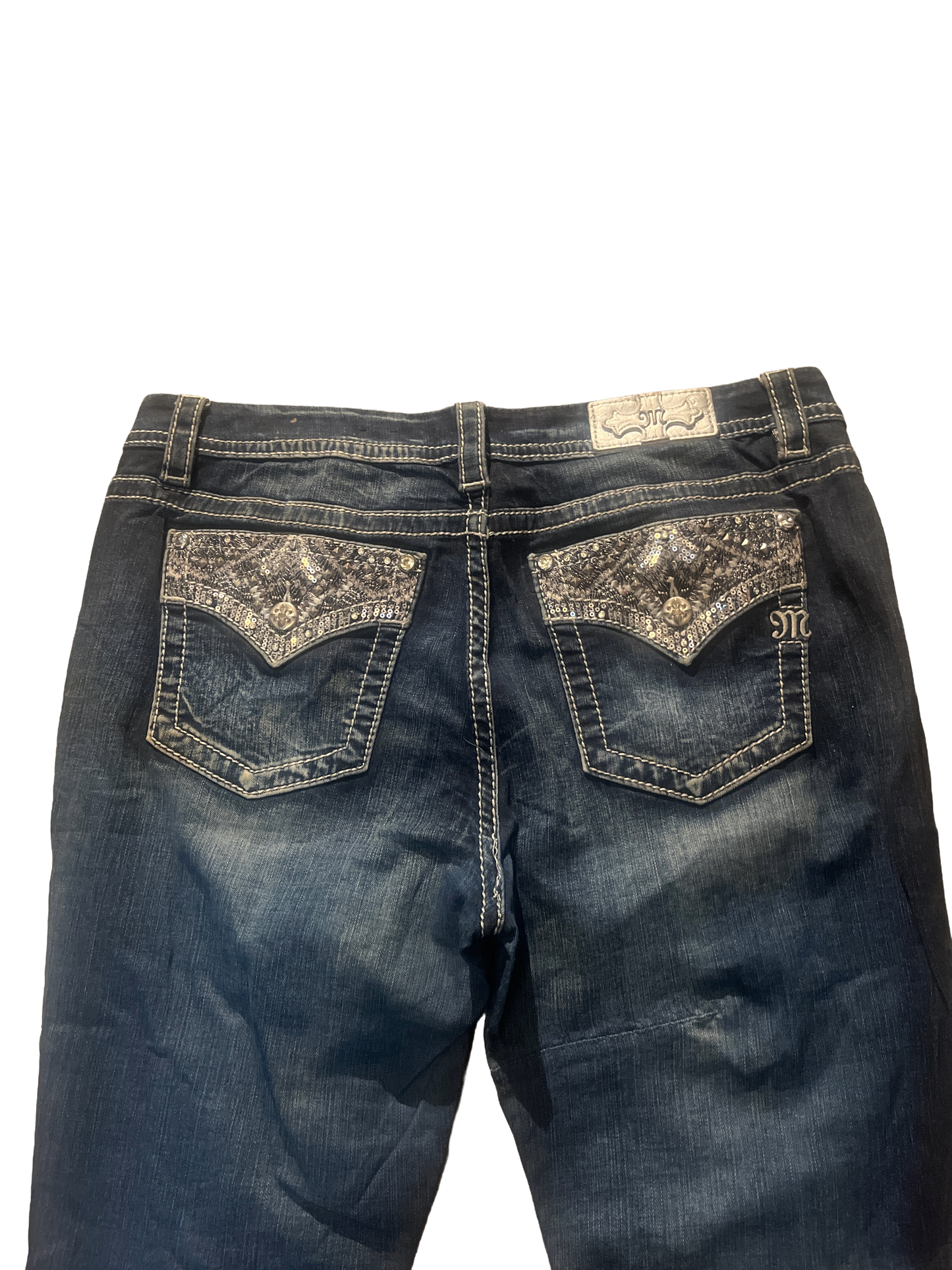 Miss Me Easy Boot Jeans - Storlek 34 (XL)