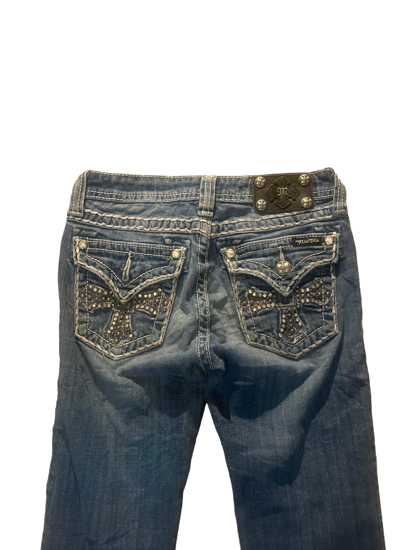Miss Me Straight Jeans - Storlek 14 (Barnstorlek, XXS/XS)