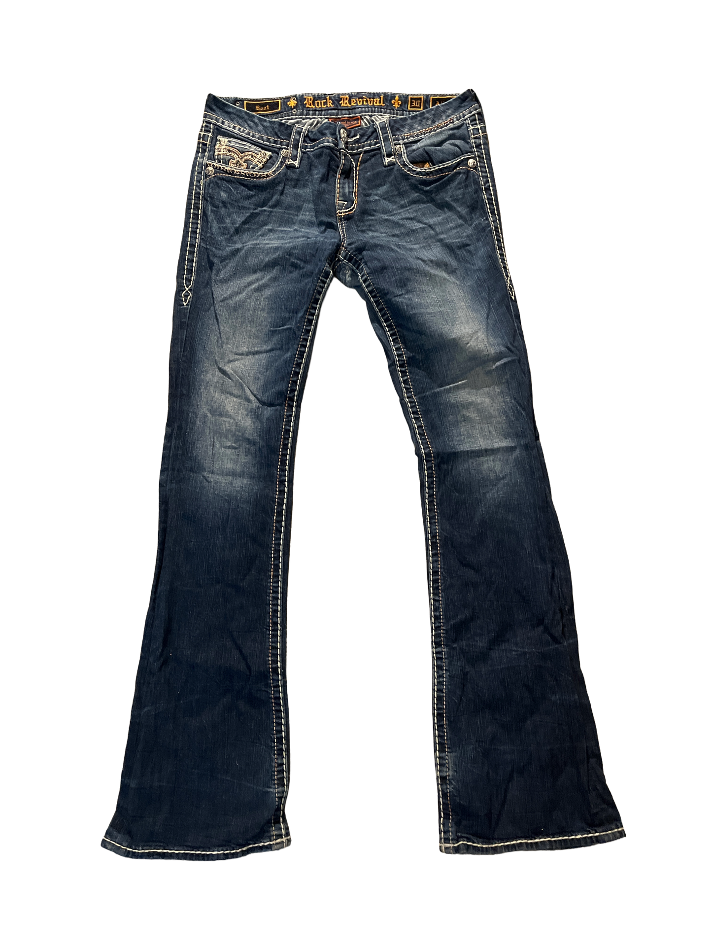 Rock Revival Boot Jeans - Storlek 30 (M)