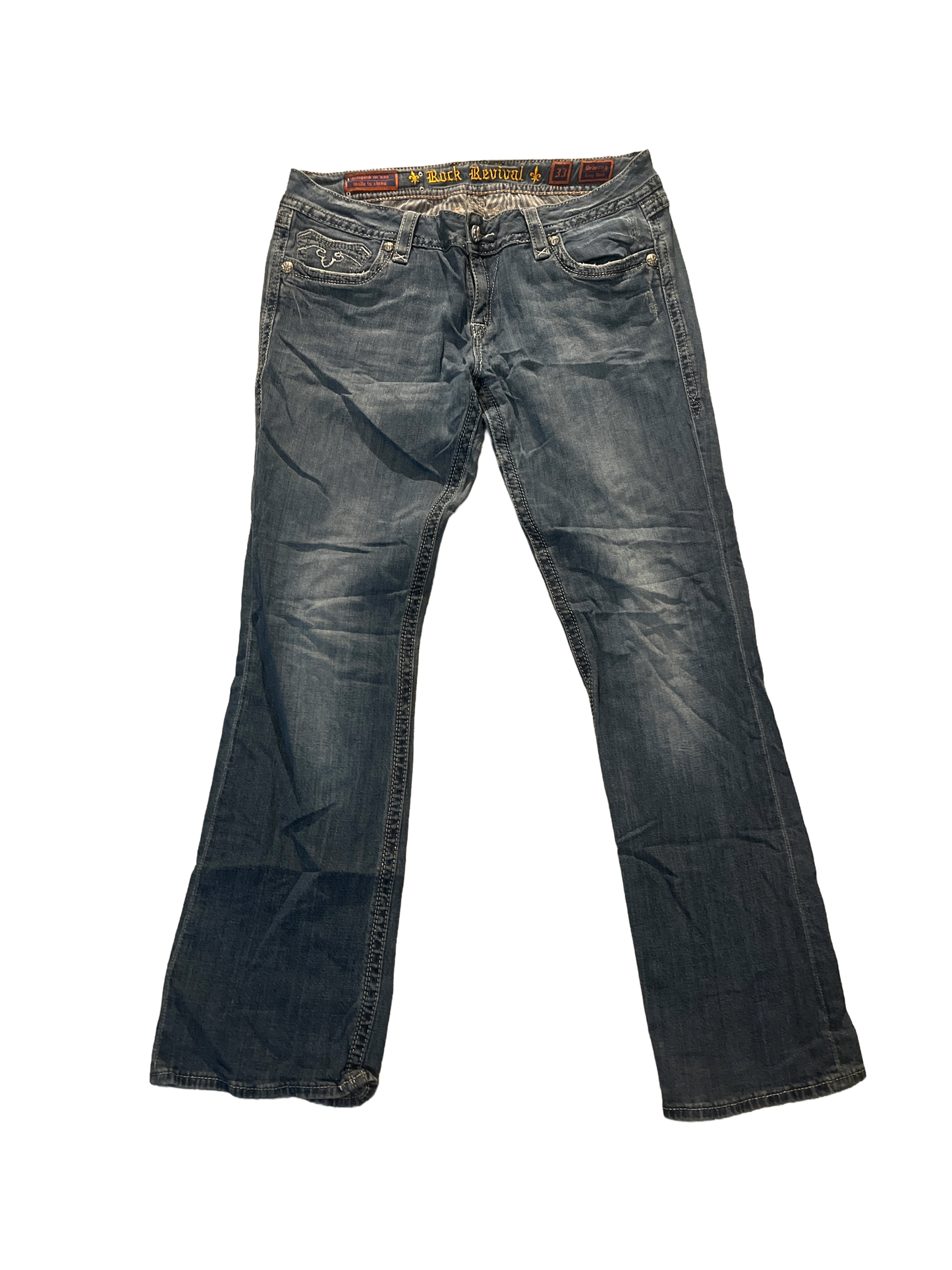 Rock Revival Boot Jeans - Storlek 33 (L/XL)