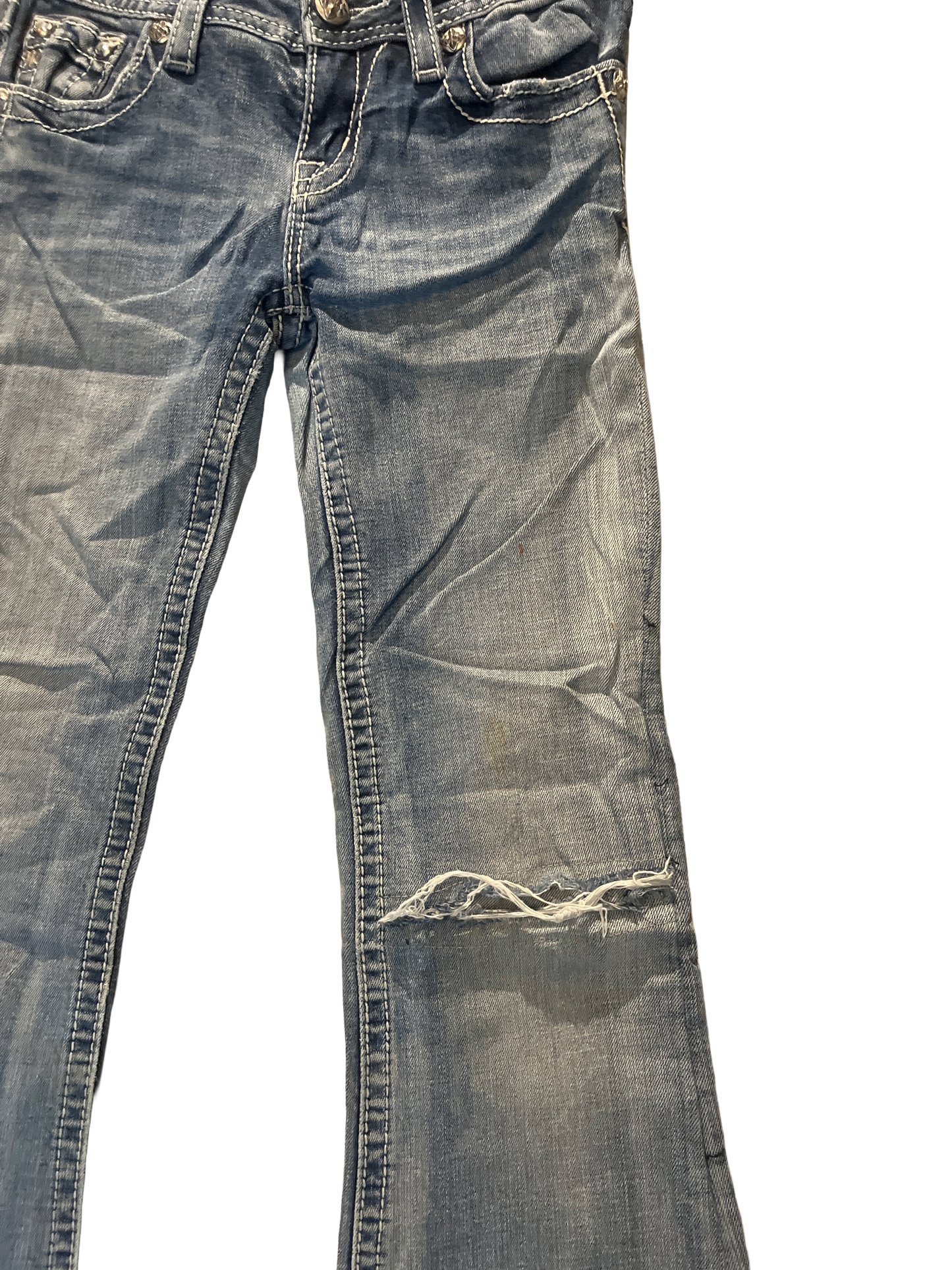 Miss Me Boot Jeans - Storlek 12 (Barnstorlek, XS)