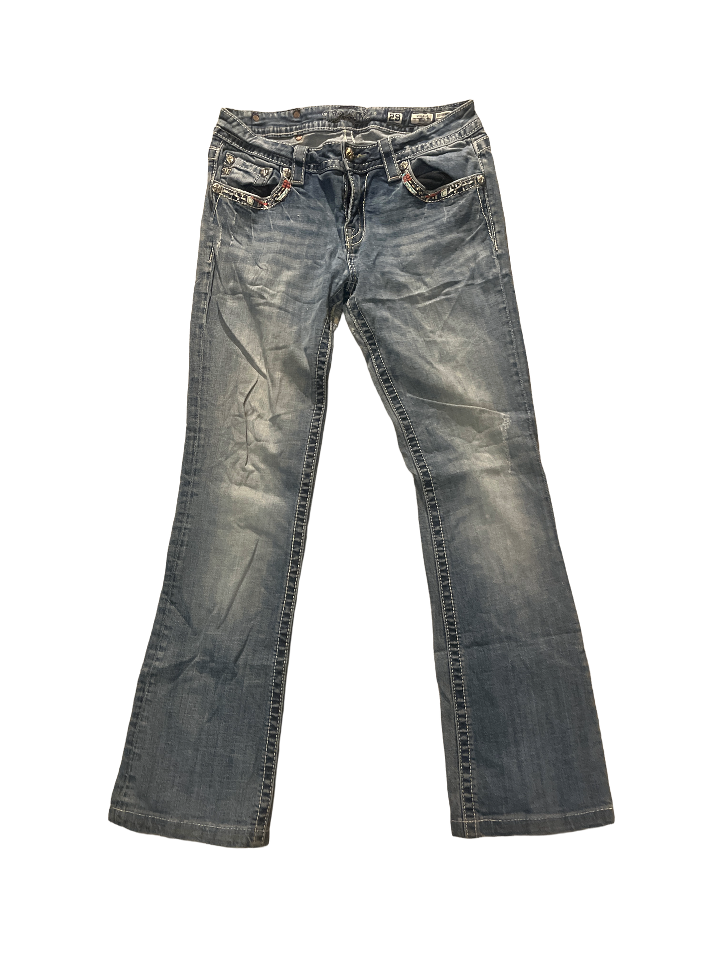 Miss Me Boot Jeans - Storlek 29 (S/M)
