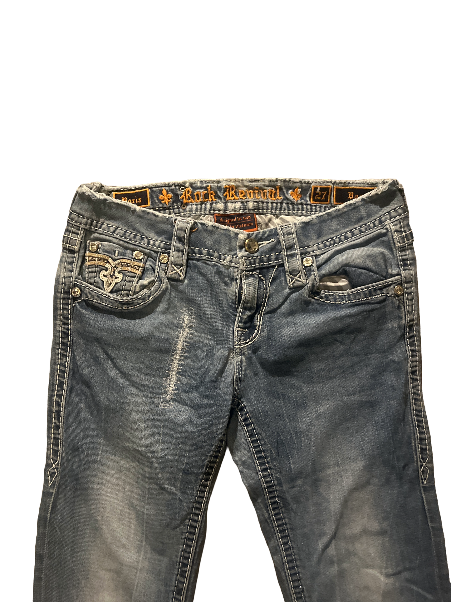 Rock Revival Boot Jeans - Storlek 27 (S)