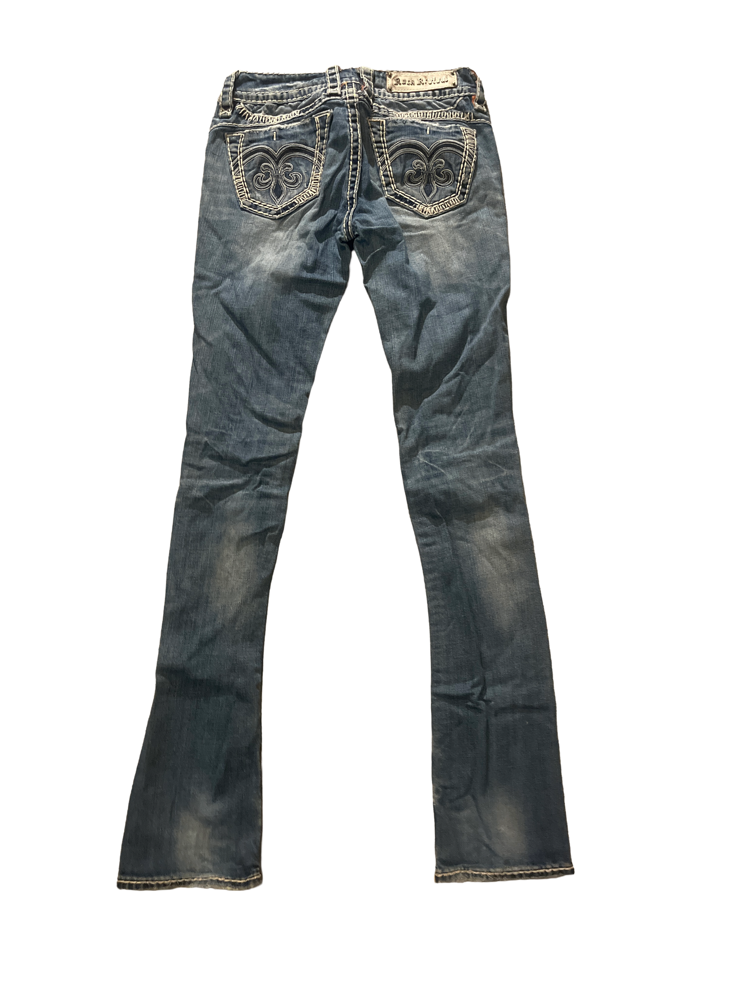 Rock Revival Straight Jeans - Storlek 26 (S)