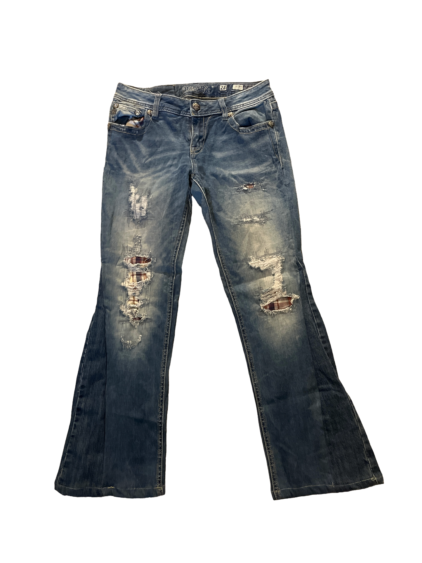 Miss Me Flare Jeans - Storlek 28 (S)