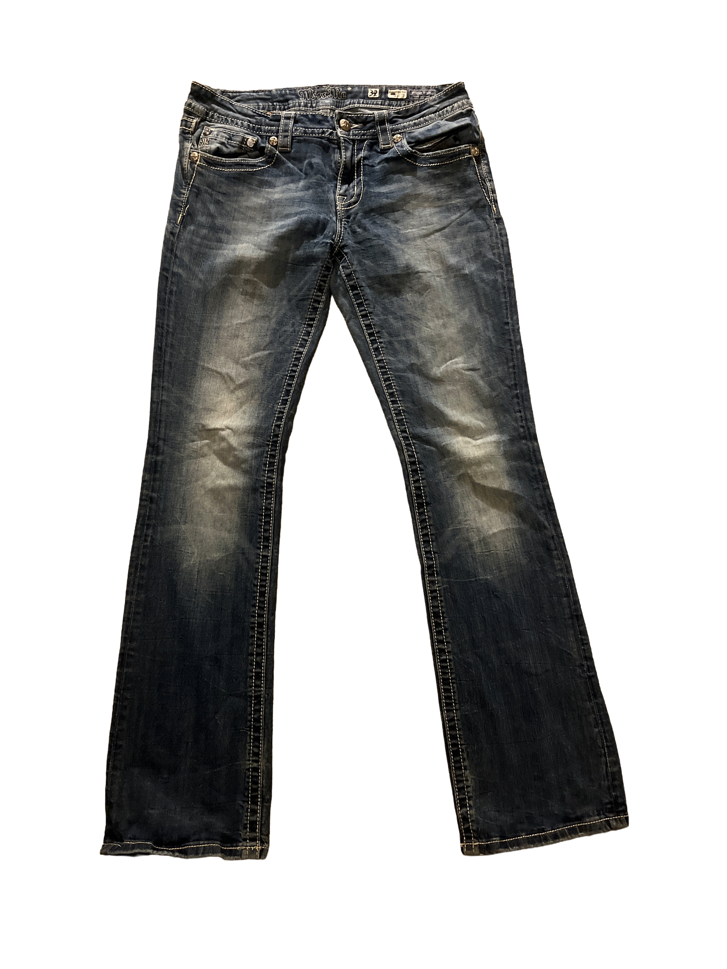 Miss Me Boot Jeans - Storlek 32 (M/L)