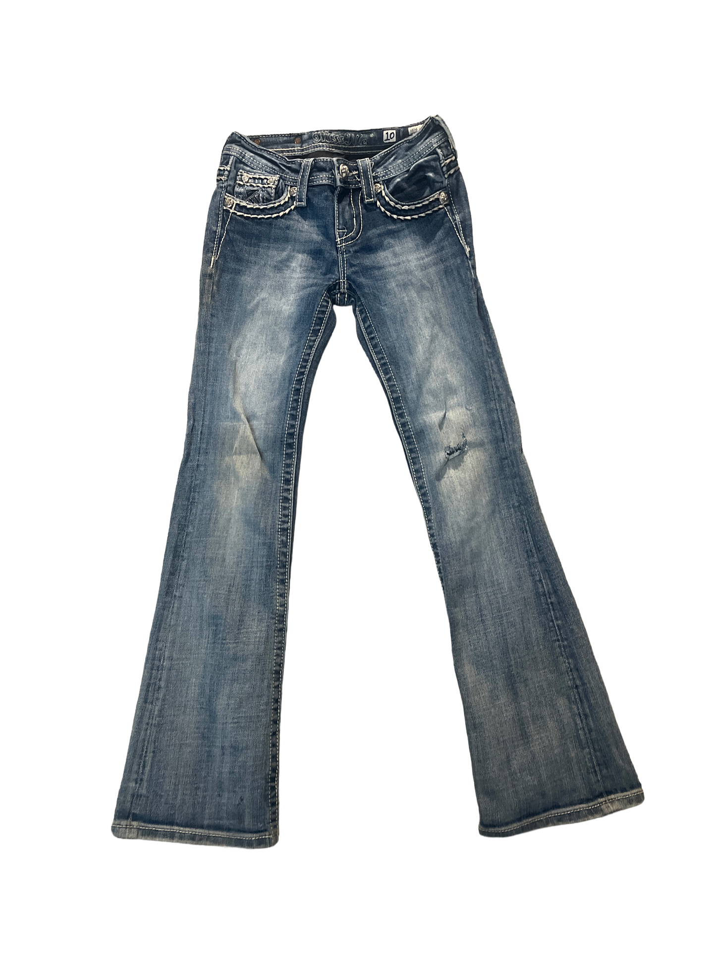 Miss Me Boot Jeans - Storlek 10 (Barnstorlek, XXS)