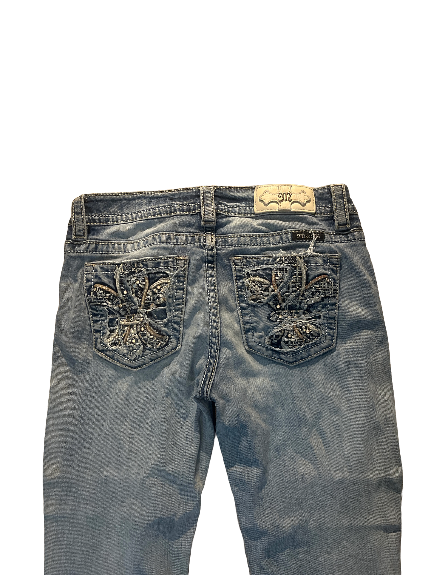 Miss Me Slim Boot Jeans - Storlek 27 (S/M)