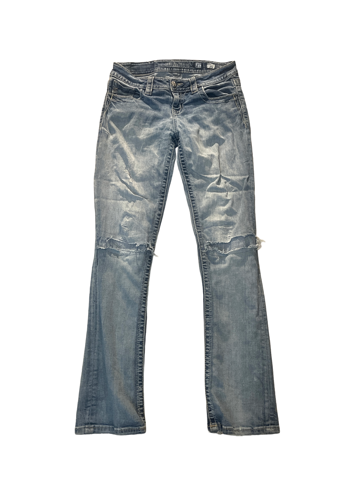 Miss Me Slim Boot Jeans - Storlek 27 (S/M)
