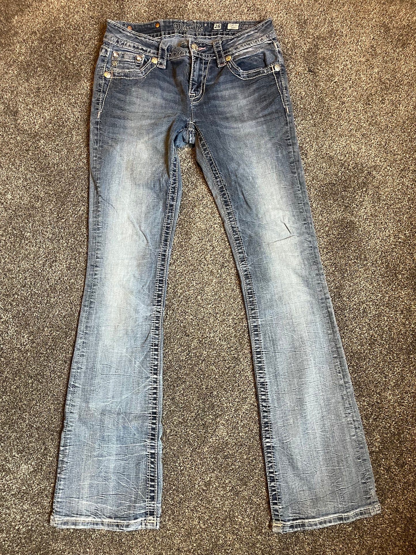 Miss Me Boot Jeans - Storlek 28 (S/M)