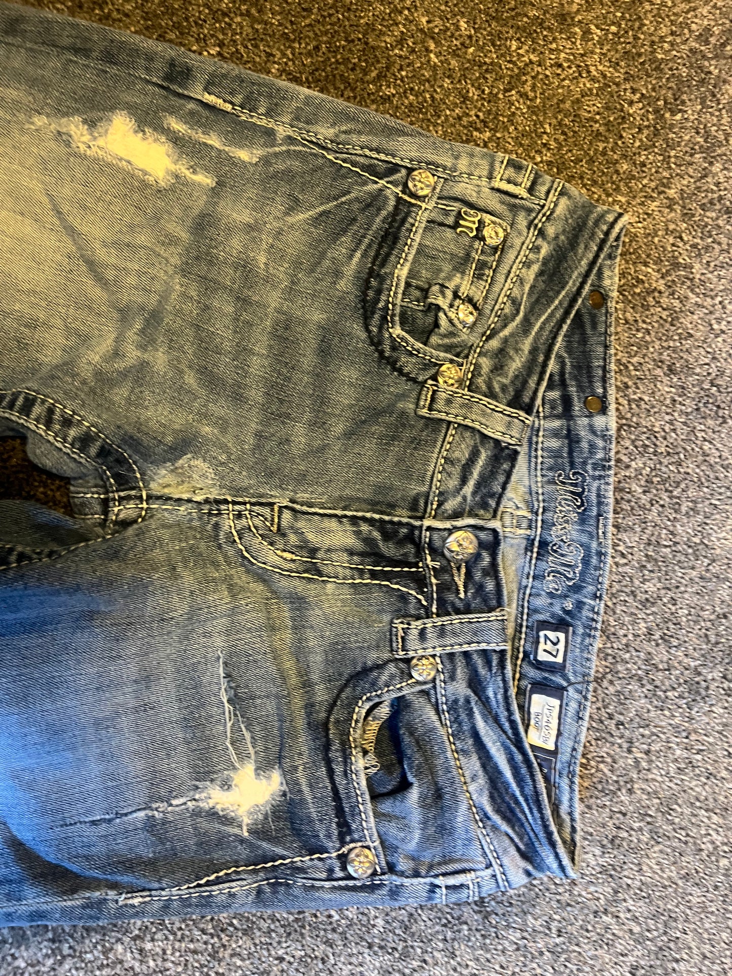 Miss Me Boot Jeans - Storlek 27 (S)