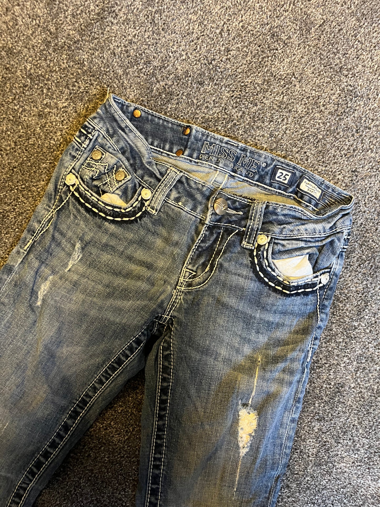 Miss Me Boot Jeans - Storlek 25 (XS)