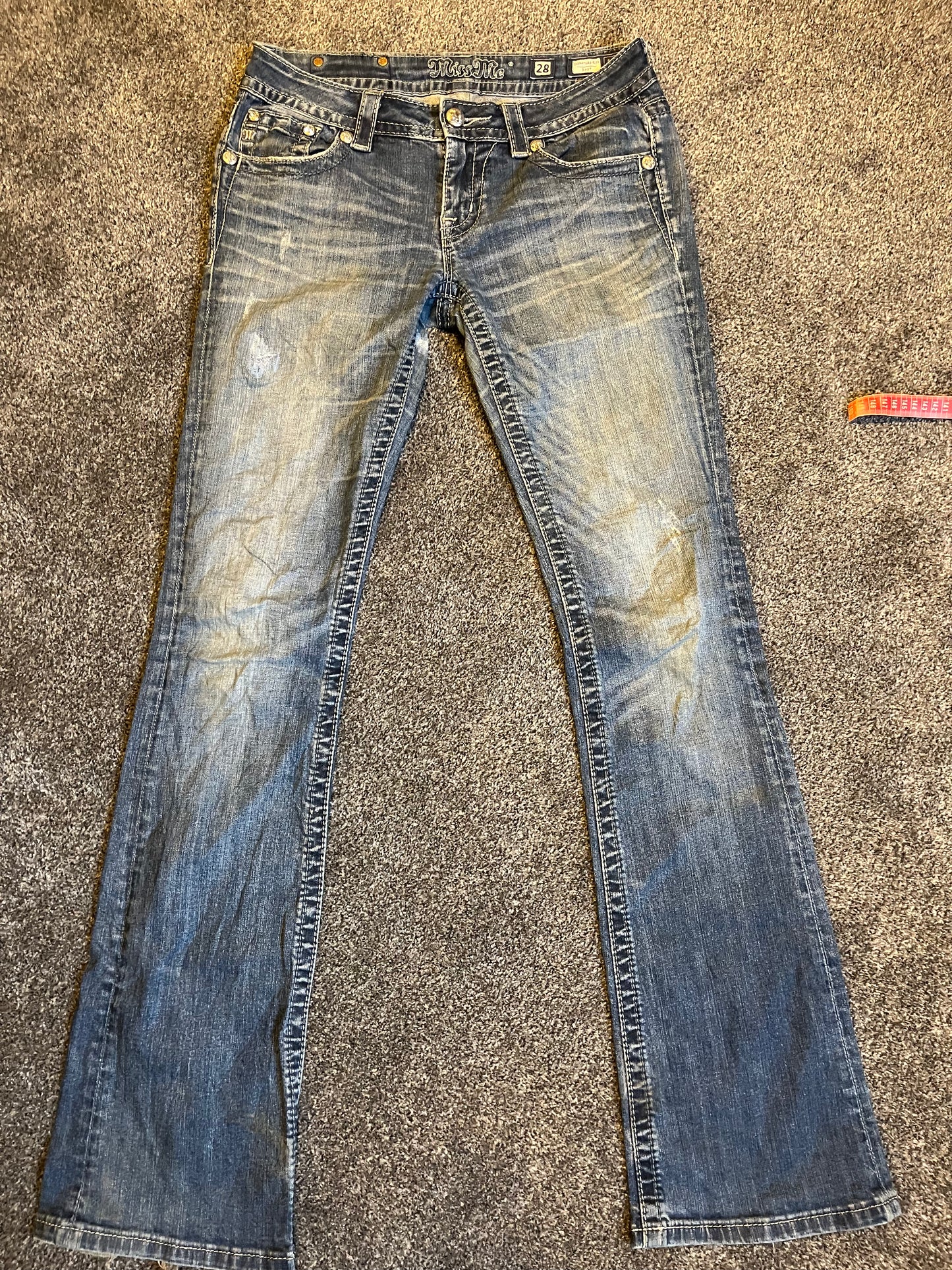 Miss Me Boot Jeans - Storlek 28 (M)