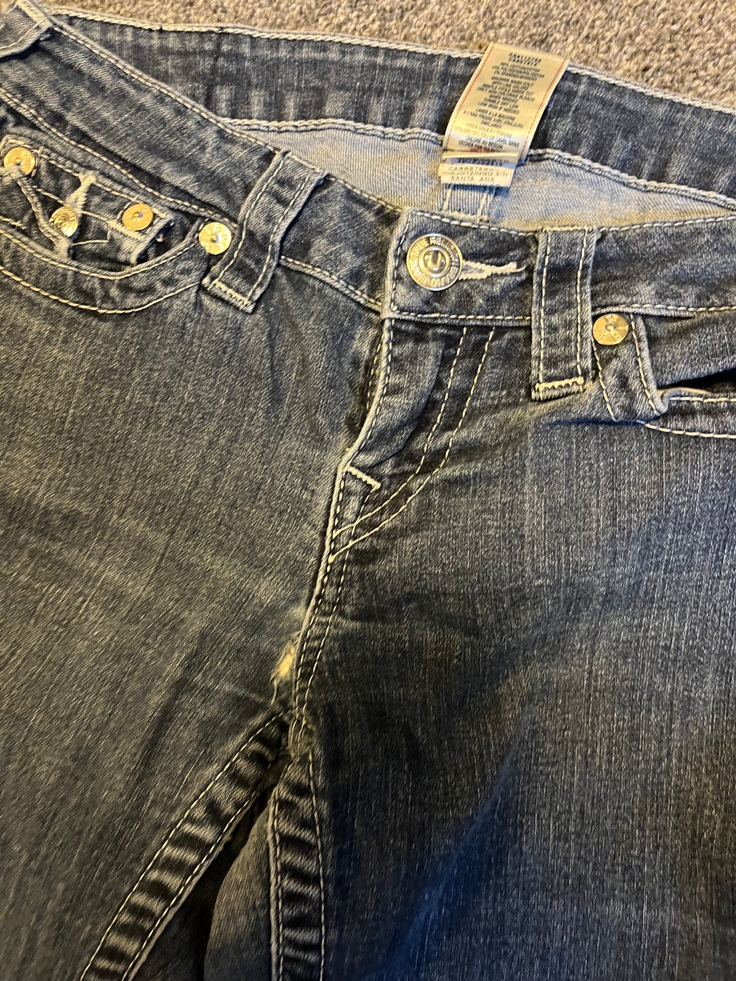 True Religion Bootcut Jeans - Storlek 27 (S/M