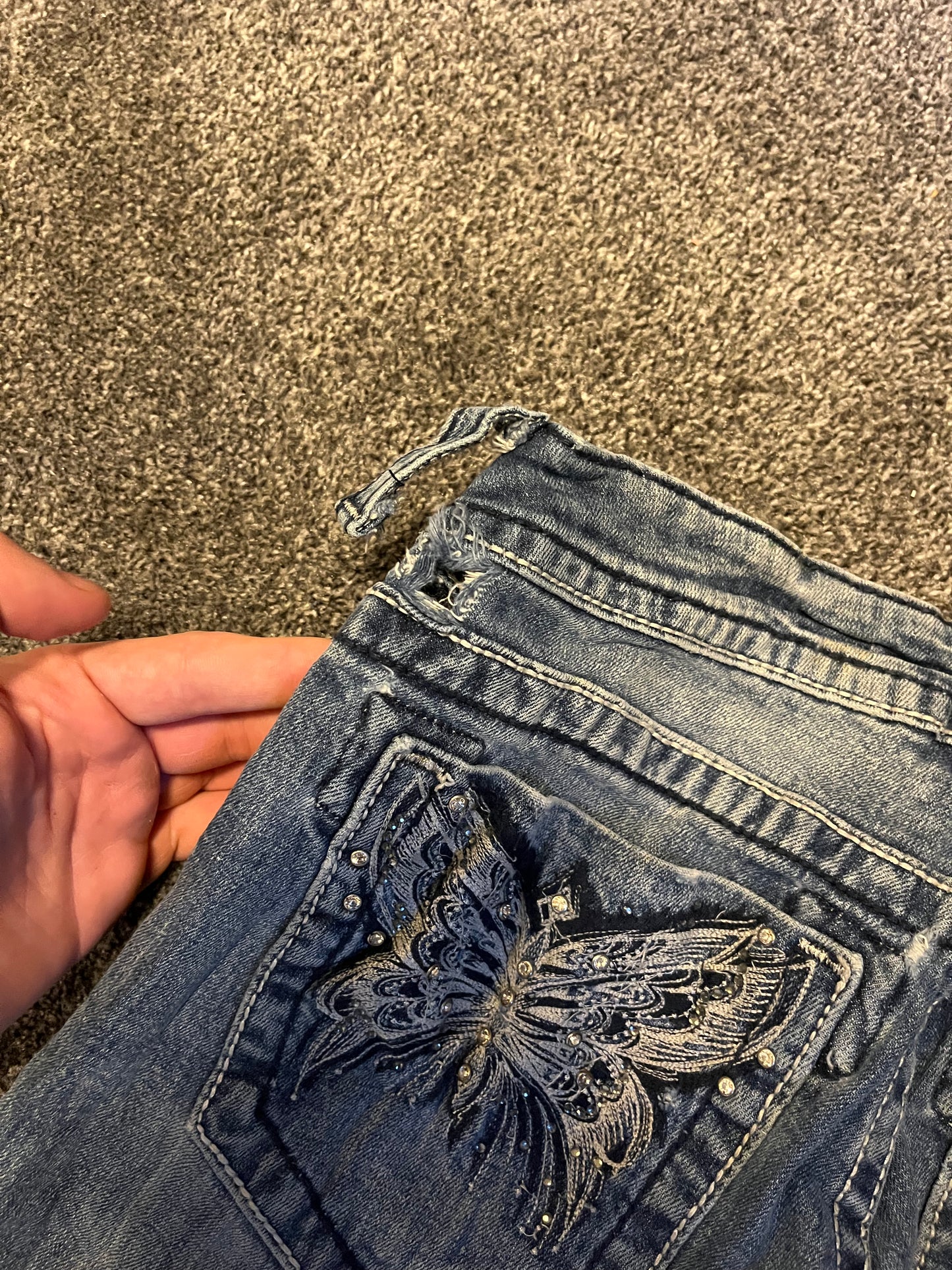 Miss Me Boot Jeans - Storlek 28 (S)