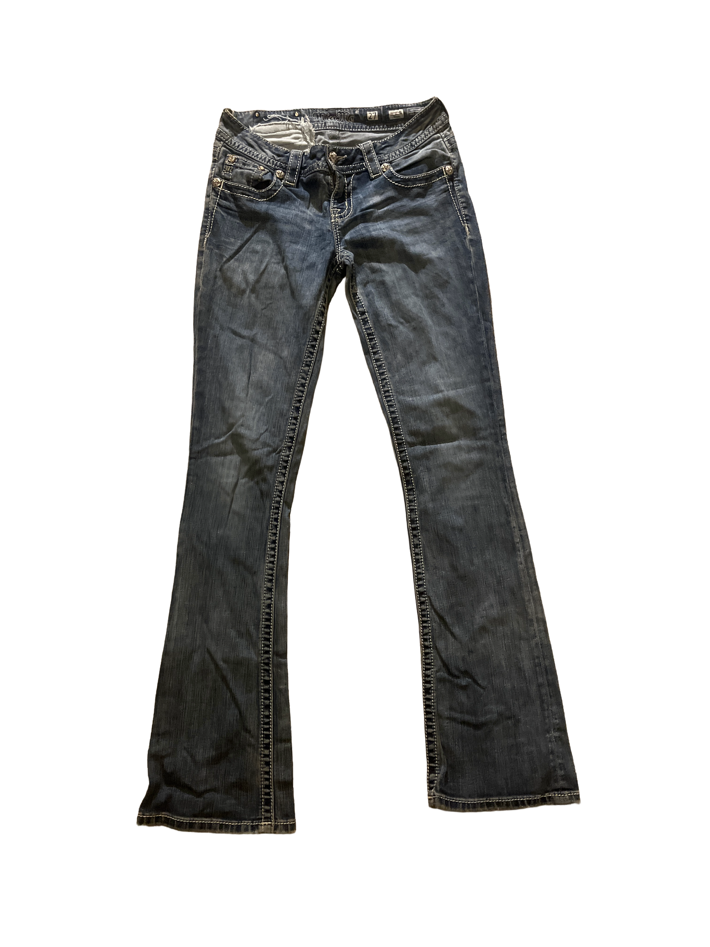 Miss Me Flare Jeans - Storlek 27 (S/M)