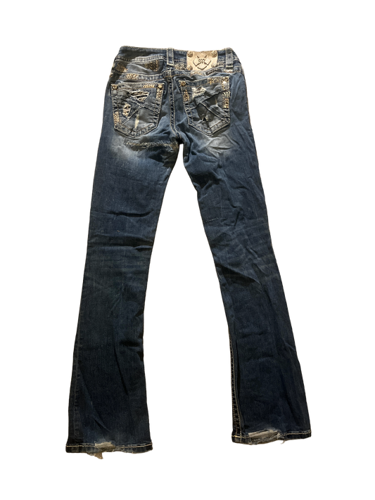 Miss Me Flare Jeans - Storlek 25 (XS)