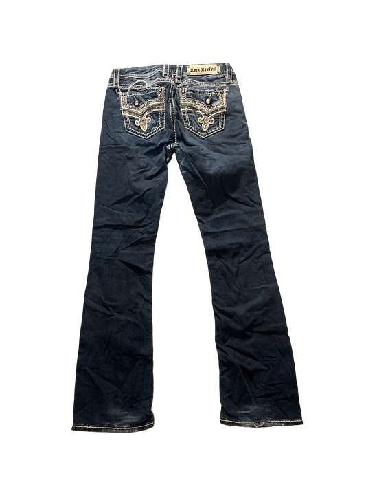 Rock Revival Flare Jeans - Storlek 28 (M)