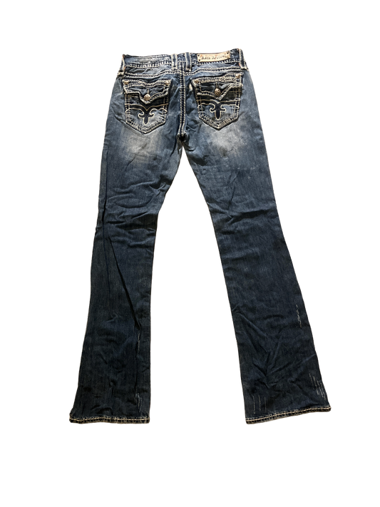 Rock Revival Flare Jeans - Storlek 28 (S)