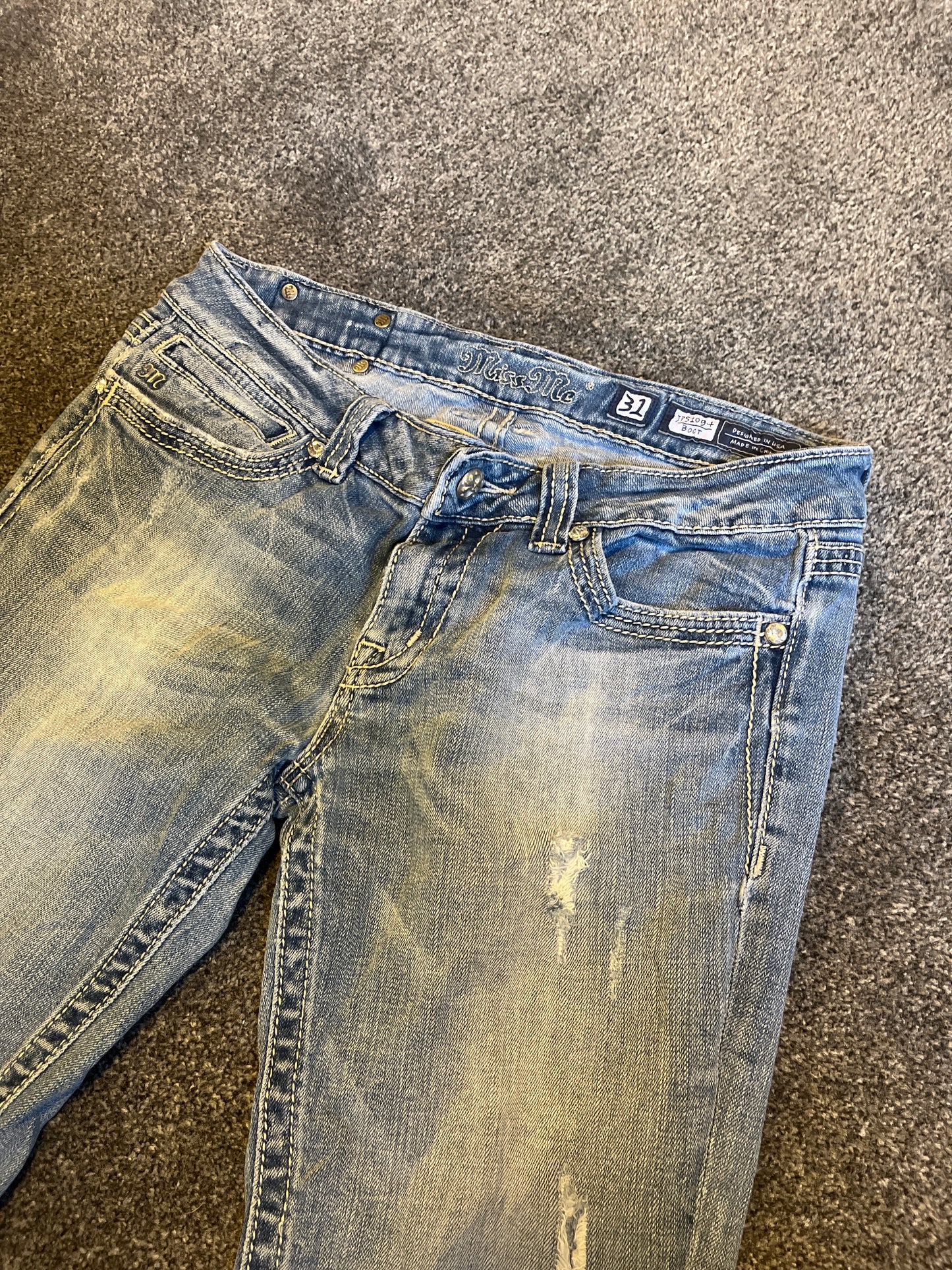 Miss Me Boot Jeans - Storlek 31 (M)