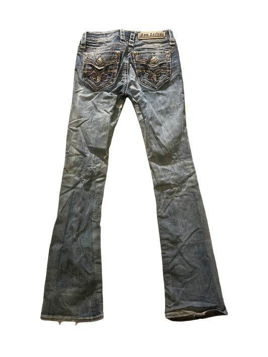 Rock Revival Flare Jeans - Storlek 25 (S)