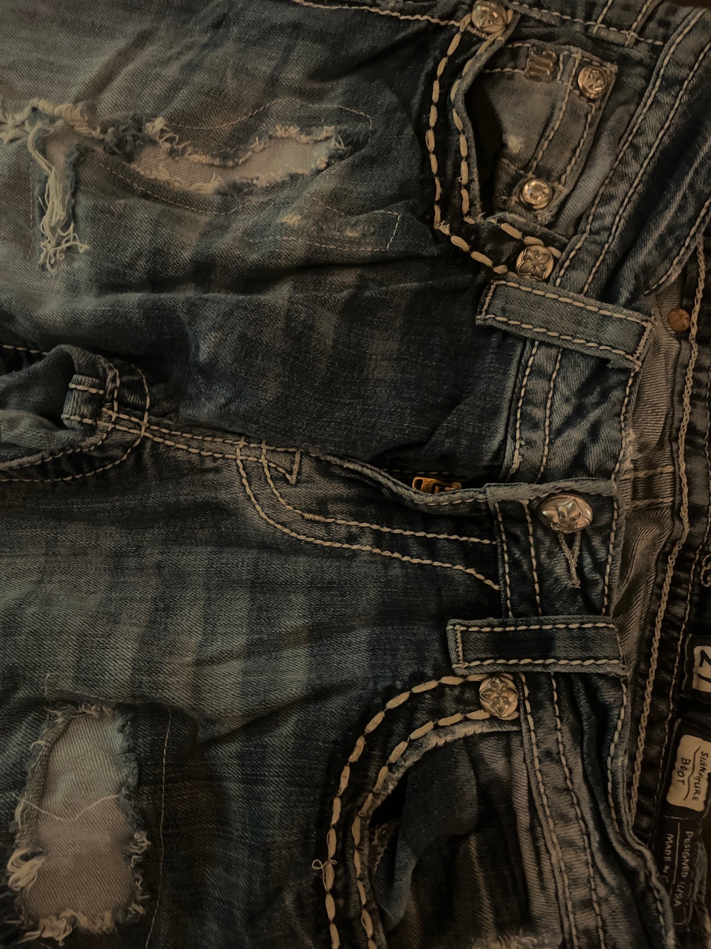 Miss Me Flare Jeans - Storlek 27 (S)