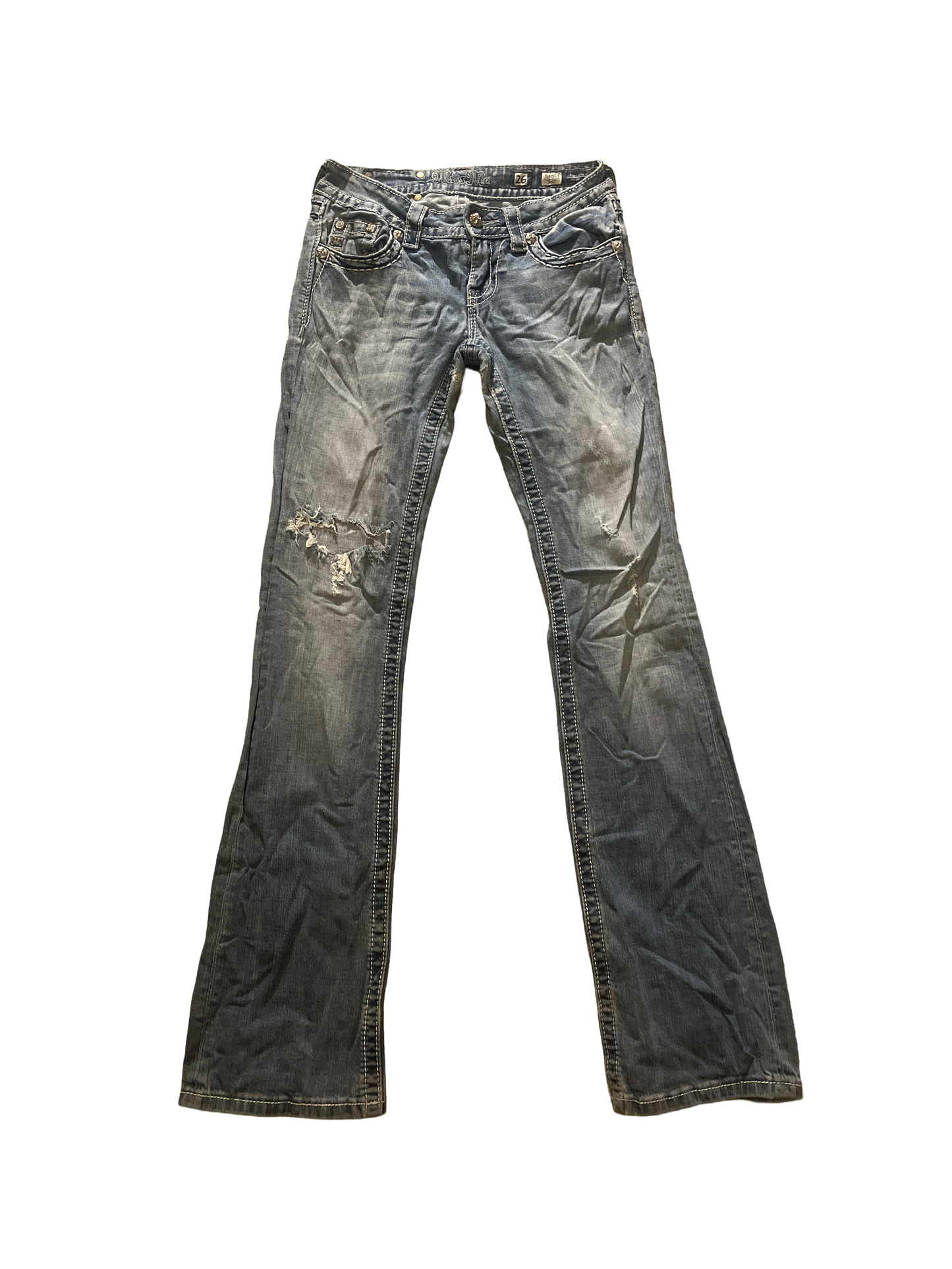 Miss Me Flare Jeans - Storlek 26 (S)
