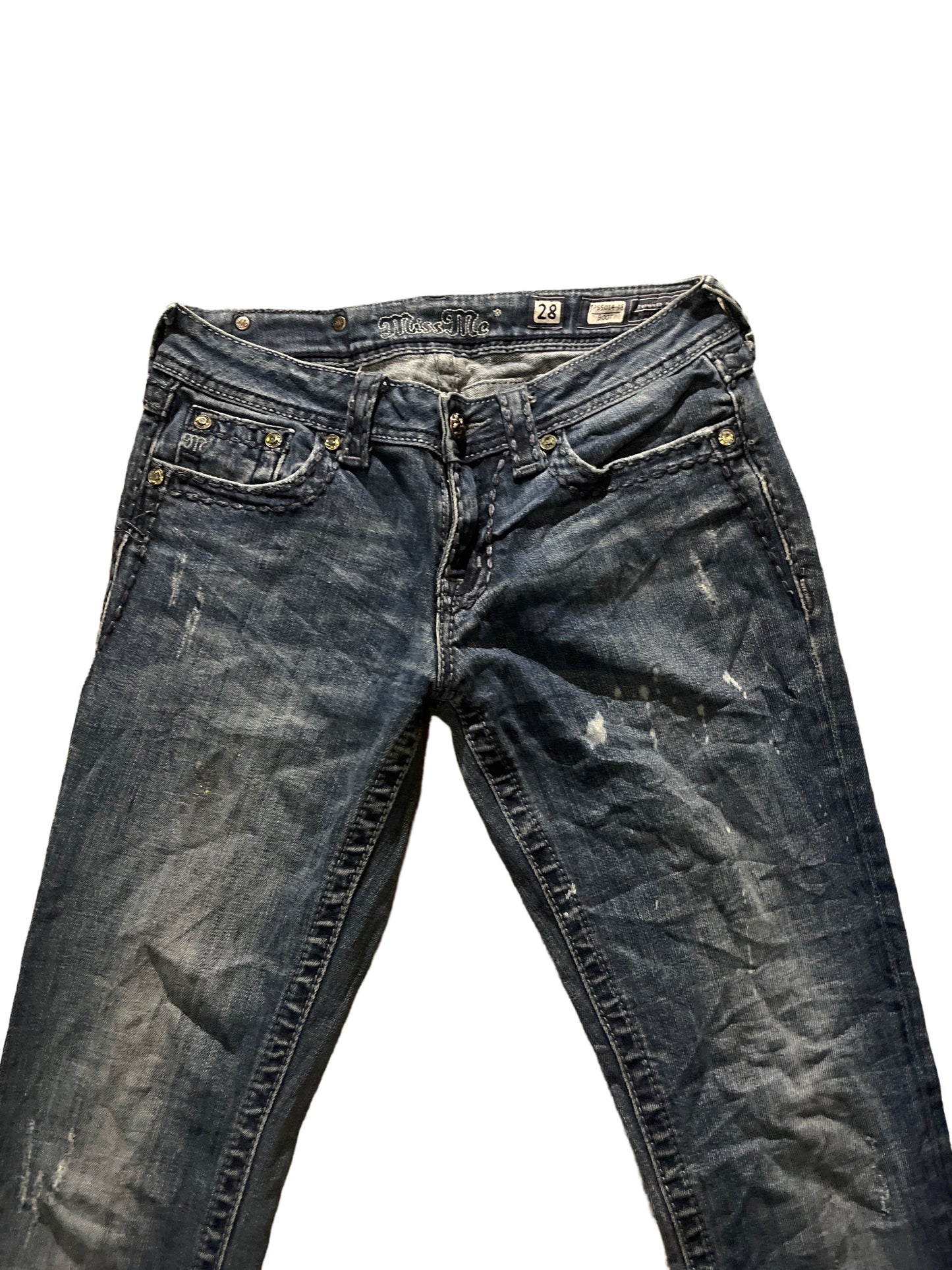 Miss Me Boot Jeans - Storlek 28 (S)