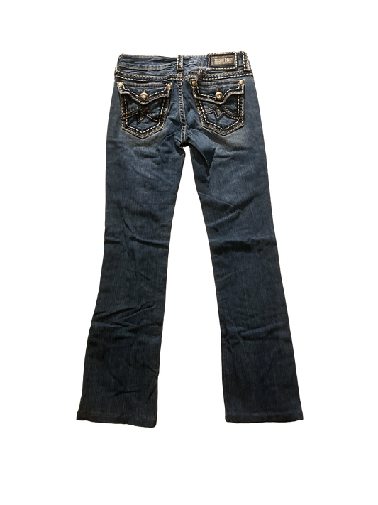 Miss Me Flare Jeans - Storlek 28 (S/M)