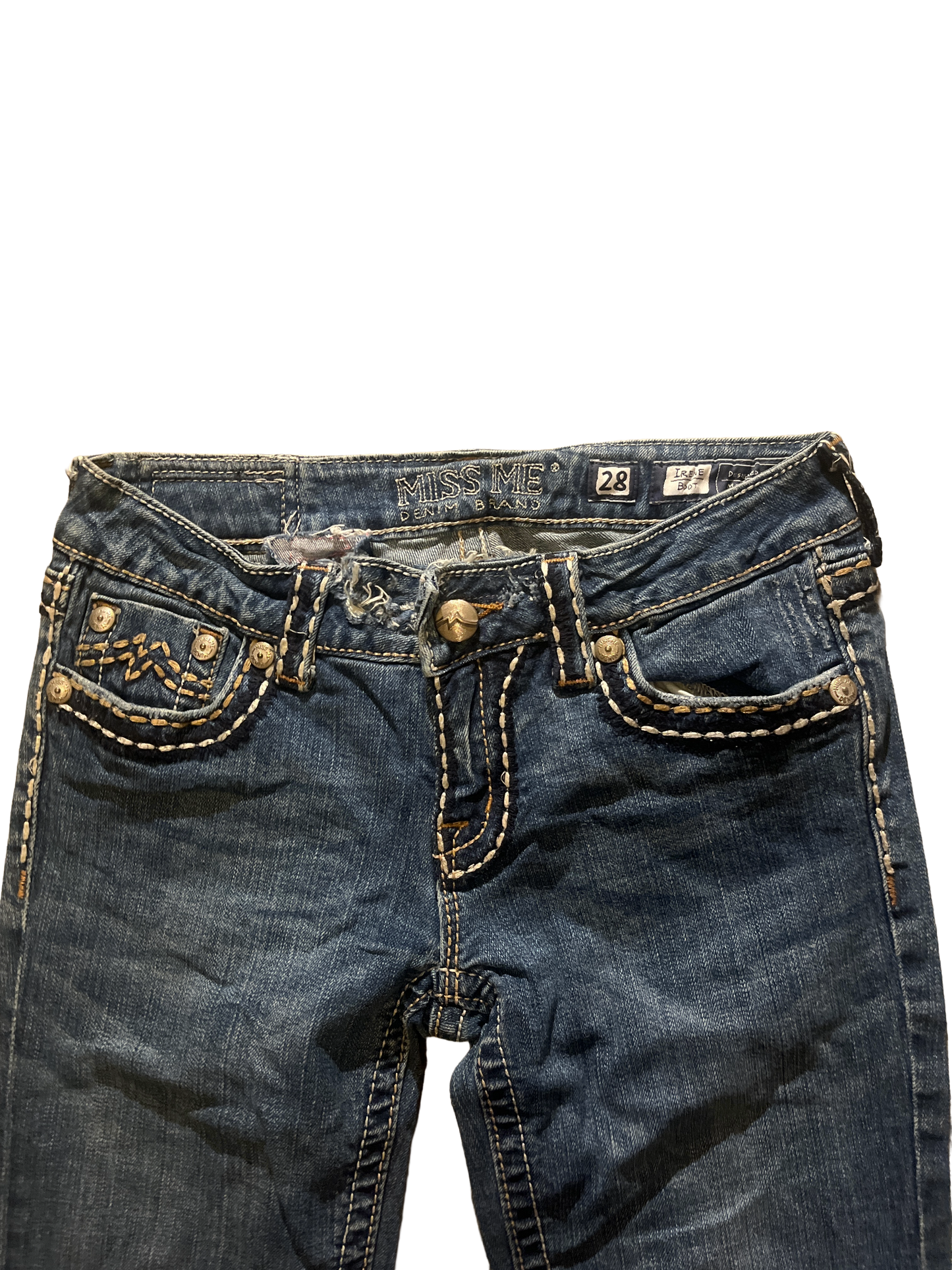 Miss Me Flare Jeans - Storlek 28 (S/M)