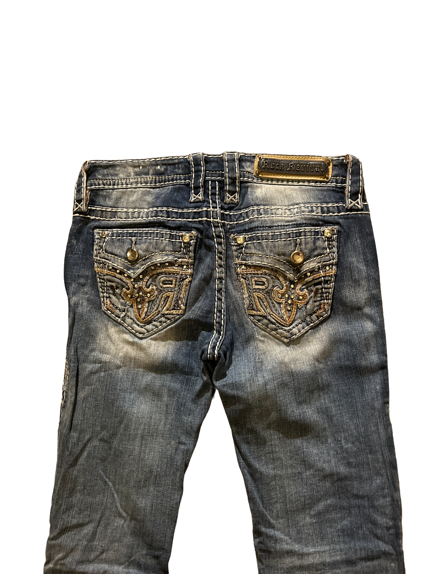 Rock Revival Flare Jeans - Storlek 27 (S/M)
