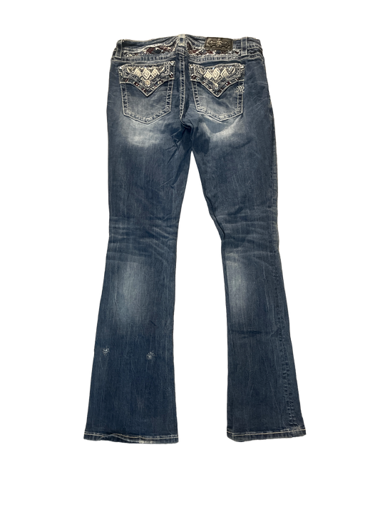 Miss Me Boot Jeans - Storlek 34 (XL)